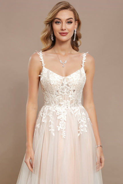 Robe Nuptiale Éthérée En Tulle - gallery 4