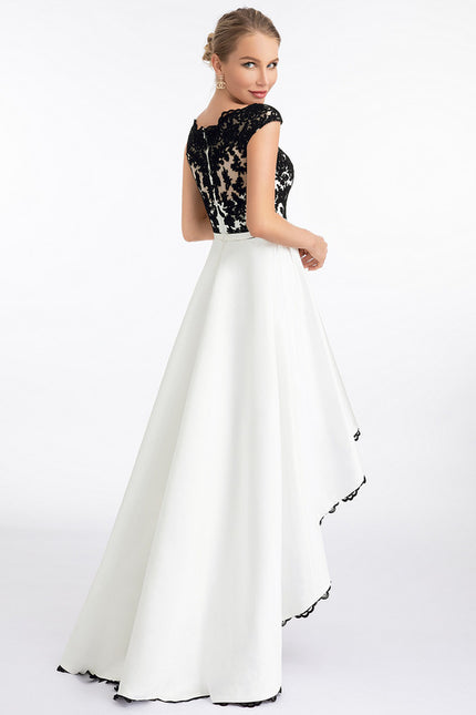Robe De Bal Chic Bicolore Élégante - gallery 7