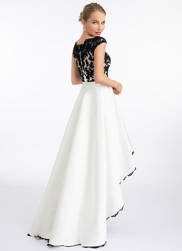 Robe De Bal Chic Bicolore Élégante - gallery 7
