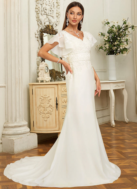 Robe De Mariee Pailletee