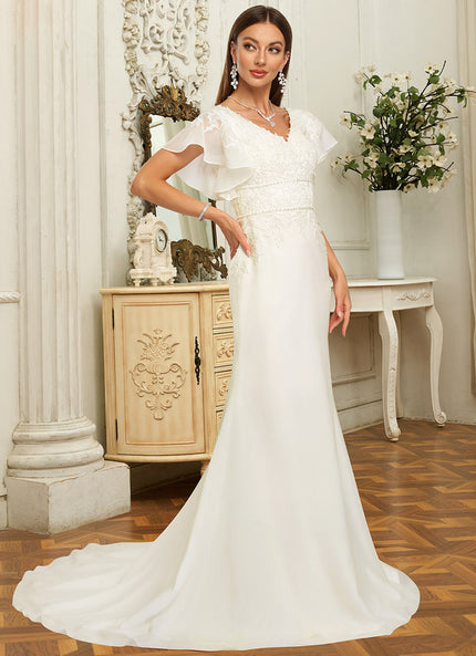 Robe De Mariee Pailletee