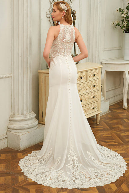 Robe De Mariée Élégante En Dentelle - gallery 3