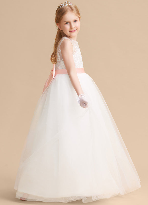 Robe Enfant Élégante À Jupe Ample - gallery 2