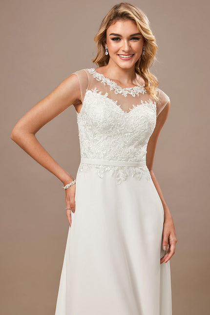 Robe De Mariee Col Bateau - gallery 4
