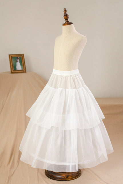 Robe Enfant Mariage Élégante En Satin - gallery 7
