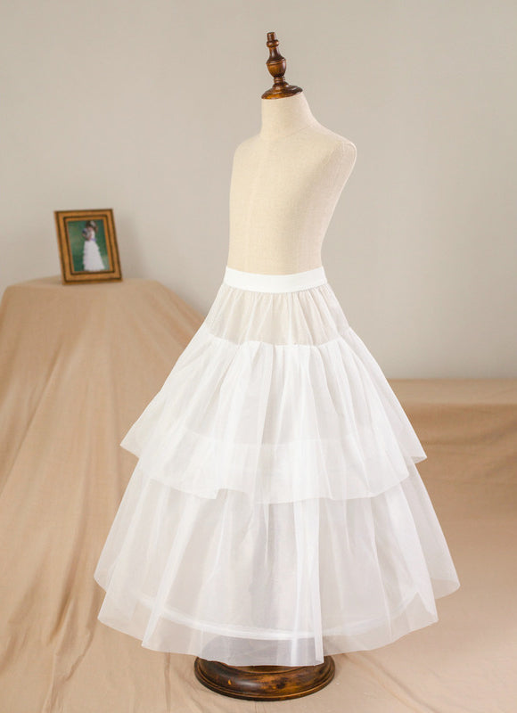 Robe Enfant Mariage Élégante En Satin - gallery 7
