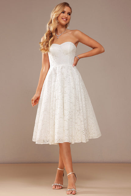 Robe De Mariee Courte En Tulle - gallery 4