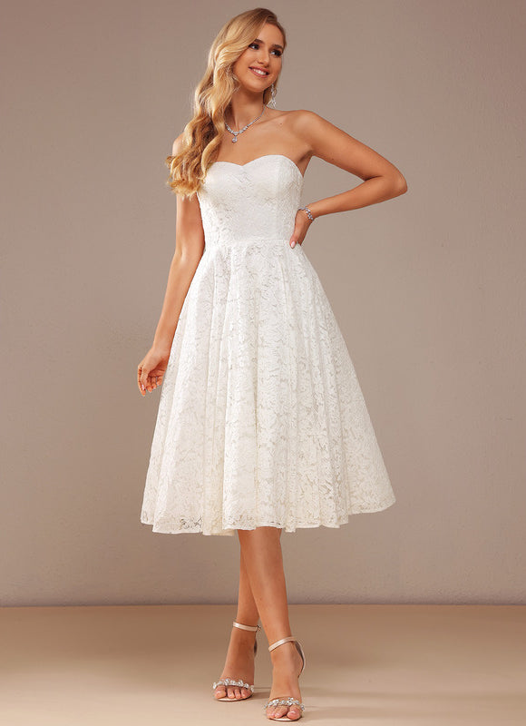 Robe De Mariee Courte En Tulle - gallery 4