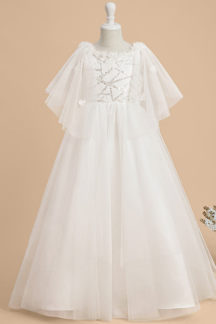 Robe Enfant Tulle Nuptiale Élégante
