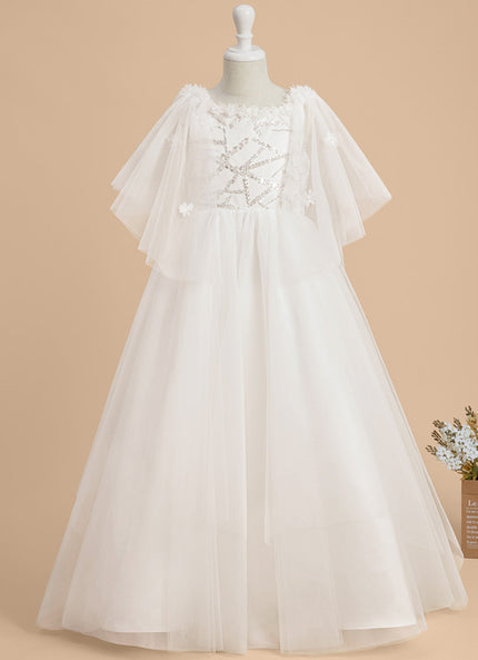 Robe Enfant Tulle Nuptiale Élégante