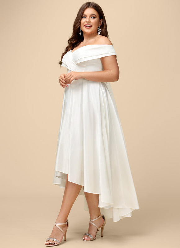Robe Nuptiale Satinée Épurée Élégante - gallery 9