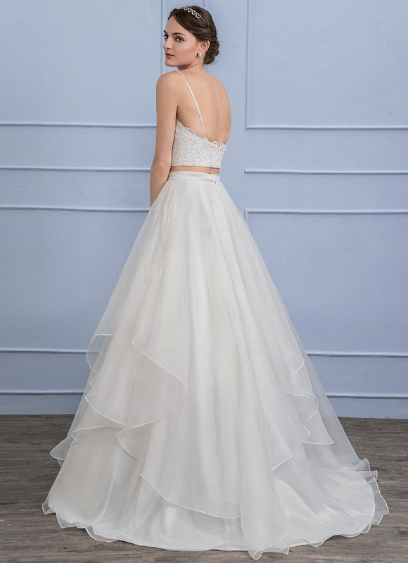 Robe Nuptiale En Organza Fluide - gallery 5