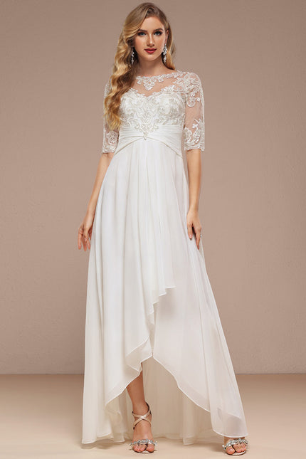 Robe Nuptiale Élégante À Volants. - gallery 6