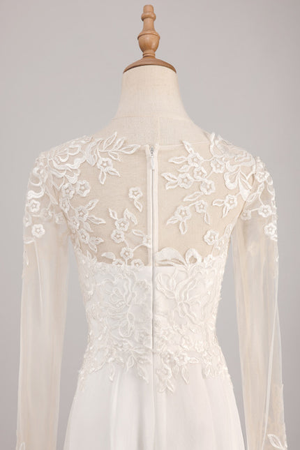 Robe Nuptiale Élégante À Broderies - gallery 6