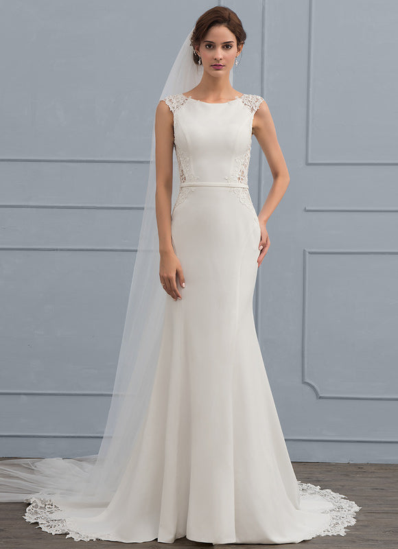 Robe Nuptiale Élégante Dos Transparent - gallery 2