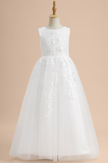 Robe Enfant Élégante À Dos Nu - gallery 3