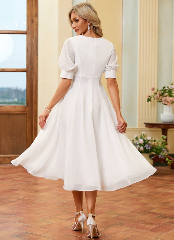 Robe De Mariee Mi Longue - gallery 5