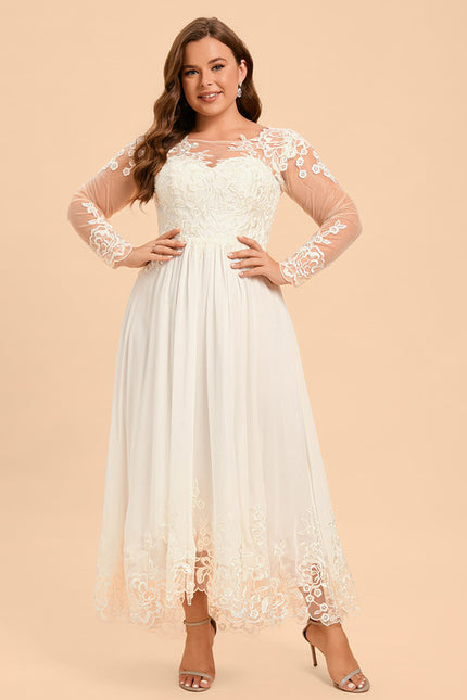 Robe Nuptiale Élégante À Broderies - gallery 7