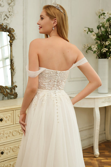Robe Nuptiale Romantique À Traîne - gallery 7