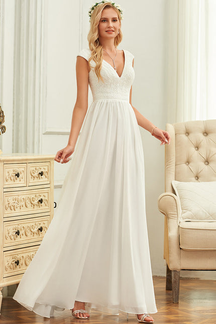 Robe Nuptiale Romantique Col V - gallery 3