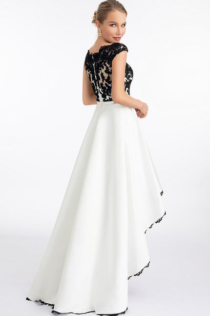 Robe De Bal Chic Bicolore Élégante - gallery 2