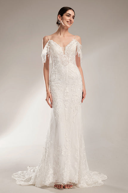 Robe De Mariée Dentelle Romantique Élégante - gallery 1