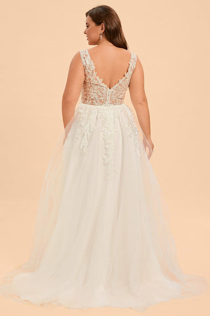 Robe Nuptiale Romantique À Fleurs - gallery 8