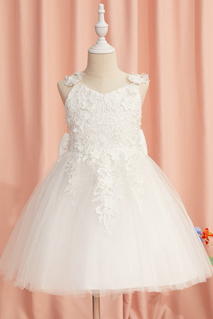 Robe Enfant Tulle Florale Élégante