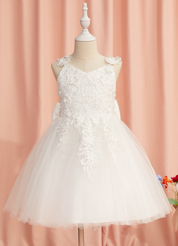 Robe Enfant Tulle Florale Élégante