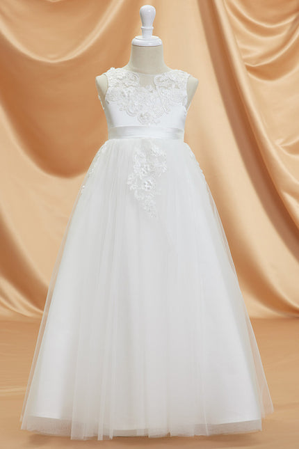Robe Enfant Élégante Avec Nœud - gallery 4