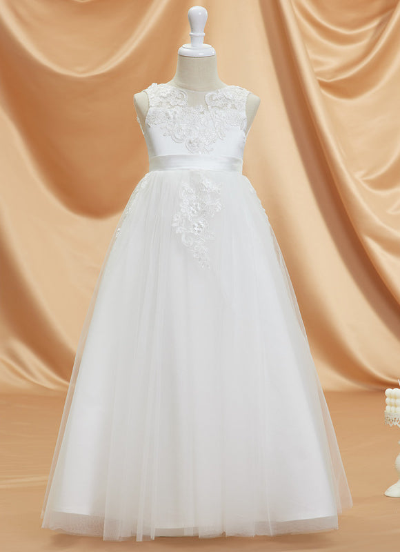 Robe Enfant Élégante Avec Nœud - gallery 4