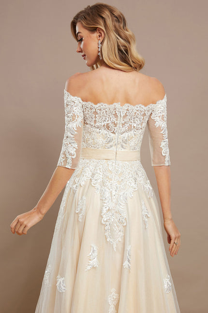 Robe Nuptiale Élégante En Tulle. - gallery 4
