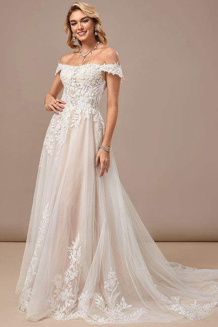 Robe De Mariee Epaule Denudee - gallery 1