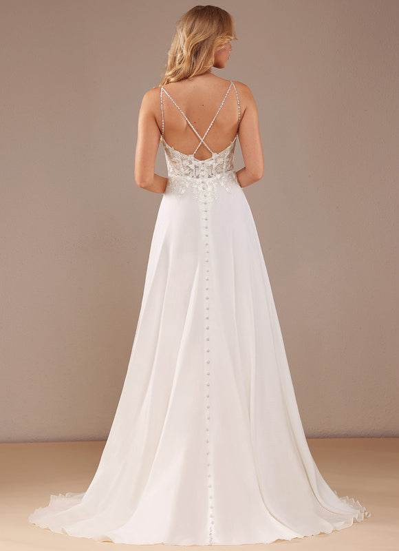 Robe De Mariée Avec Plumes. - gallery 6