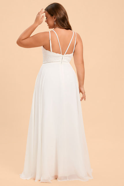 Robe Nuptiale Fluide Avec Poches - gallery 8