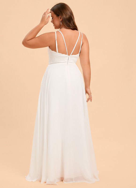 Robe Nuptiale Fluide Avec Poches - gallery 8