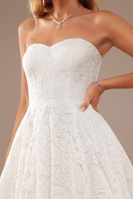 Robe De Mariee Courte En Tulle - gallery 5