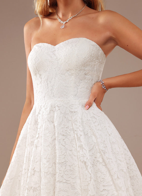 Robe De Mariee Courte En Tulle - gallery 5