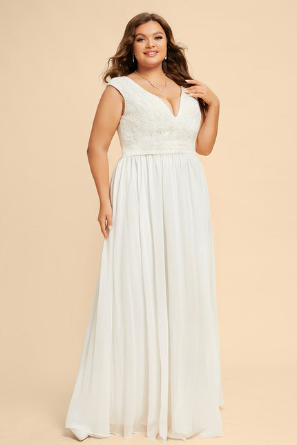 Robe Nuptiale Romantique Col V - gallery 8