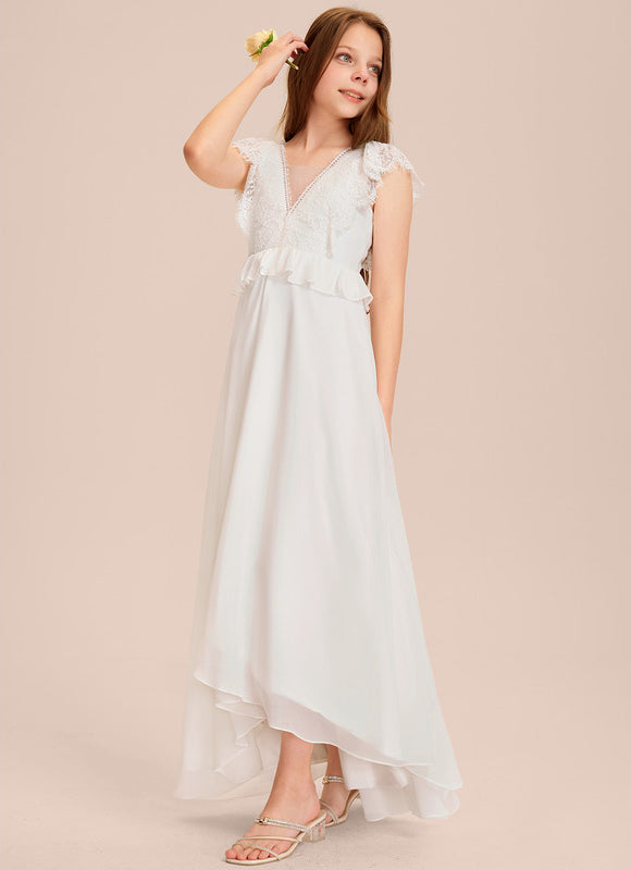 Robe Demoiselle D'Honneur Légère Chic - gallery 1