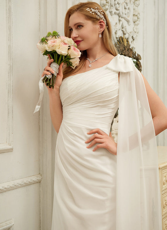 Robe De Mariée Avec Traîne Élégante - gallery 3