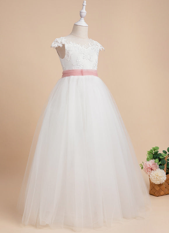 Robe Enfant Élégante À Dos Nu - gallery 8