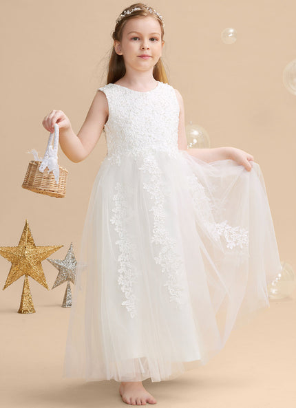 Robe Enfant Élégante En Tulle.