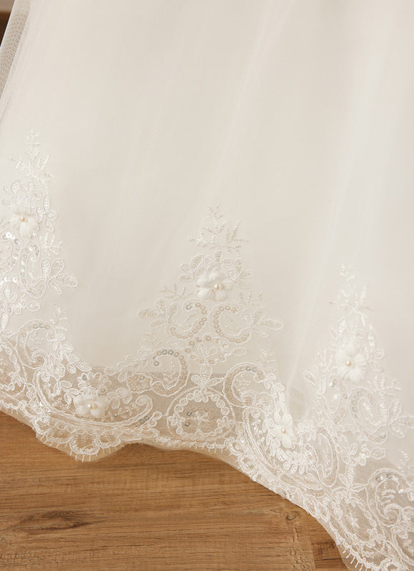 Robe Enfant Élégante En Tulle - gallery 5