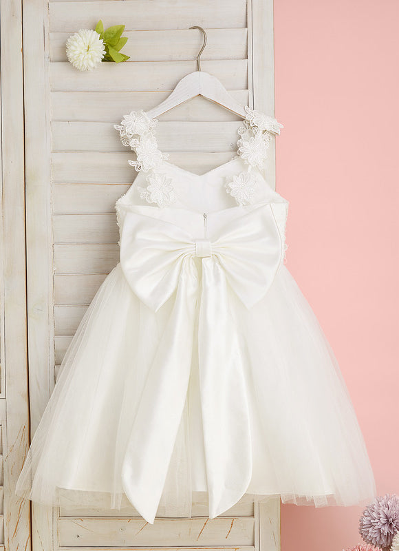 Robe Enfant Tulle Florale Élégante - gallery 2