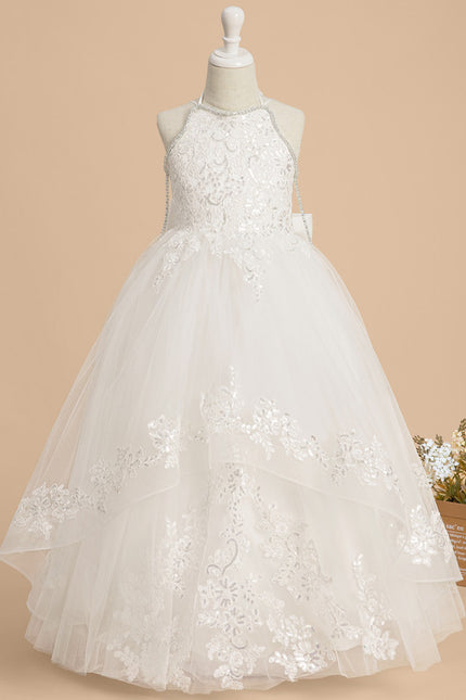 Robe Enfant Princesse En Tulle - gallery 1