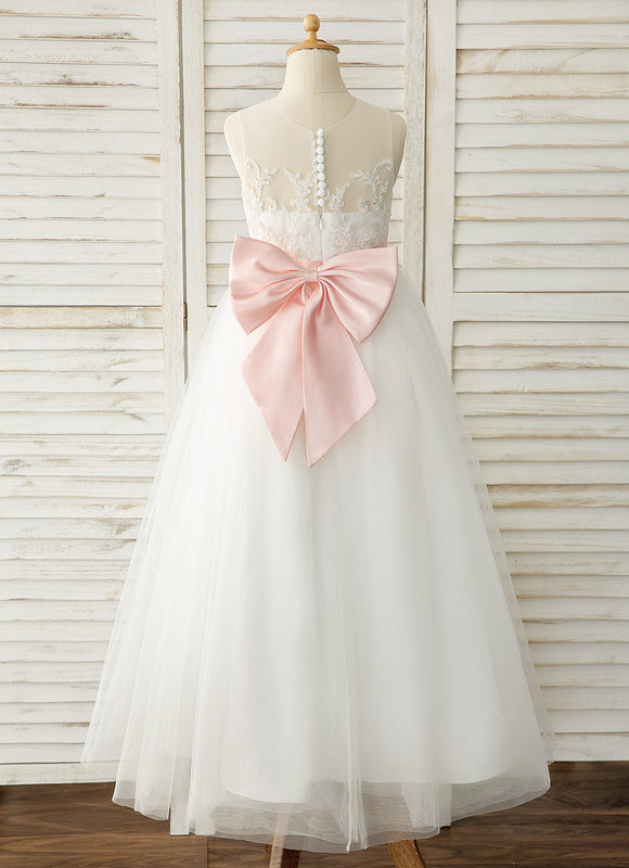 Robe Enfant Élégante À Jupe Ample - gallery 6