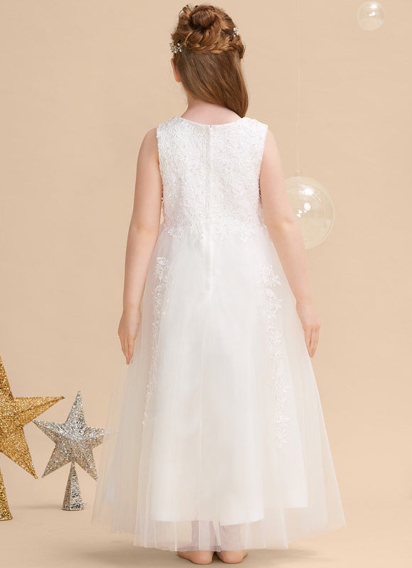 Robe Enfant Élégante En Tulle. - gallery 2