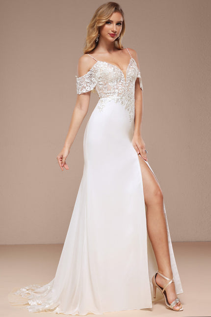 Robe Nuptiale Élégante À Traîne