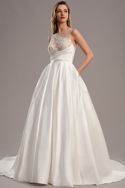 Robe De Mariée En Tulle - gallery 1